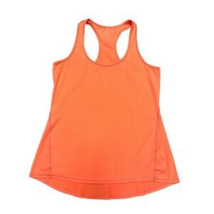 Athleta Orange Racerback Tank Top Size Large